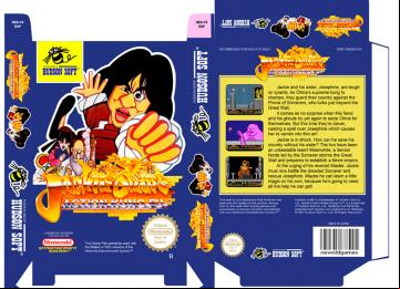 JACKIE CHAN'S ACTION KUNG FU PAL ESPAÑA CAJA BOX PORTRAIT REPRO RETRO NES 8 BIT